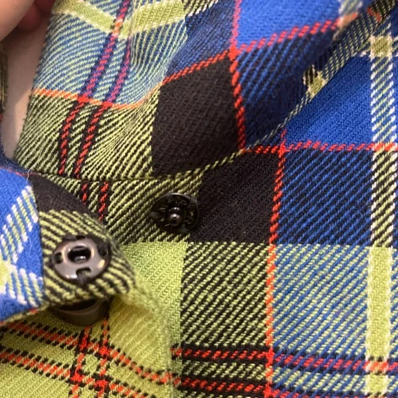 Pendleton vintage Made In USA Blazer Jacket 18 Multicolor Plaid Wool Long Sleeve - Picture 5 of 10